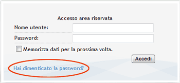 Recupera password